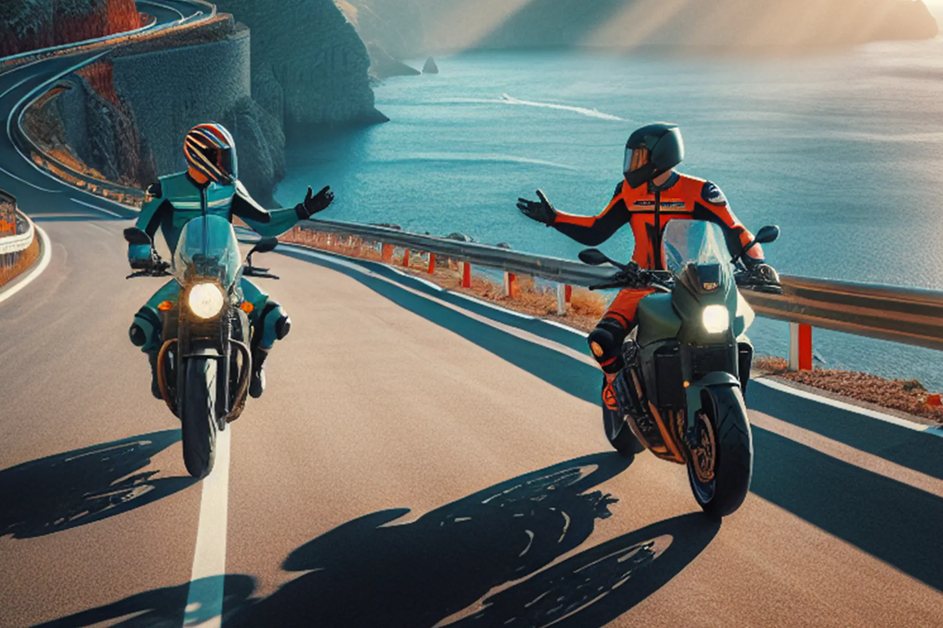 Der Bikergruß: Ein Zeichen der Zusammengehörigkeit unter Motorradfahrern