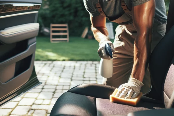 Effektive Reinigung von fleckigen Autositzen: Ein bewährtes Haushaltsmittel