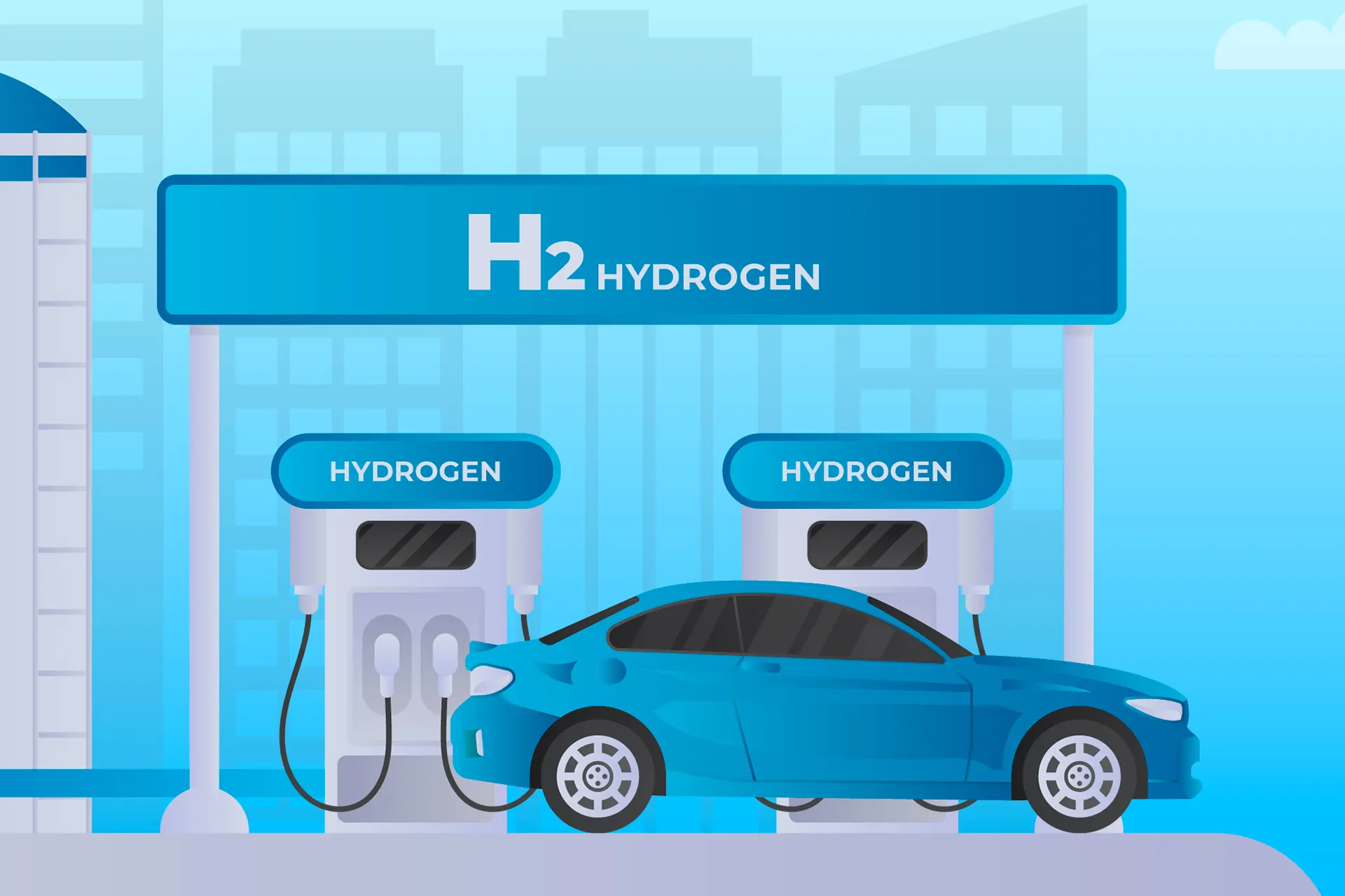 Was 100 Kilometer im Wasserstoffauto wirklich kosten