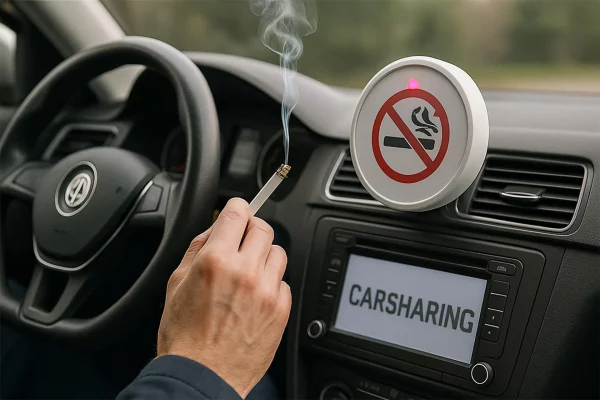 Carsharing: Rauchverbot jetzt per Sensor streng kontrolliert