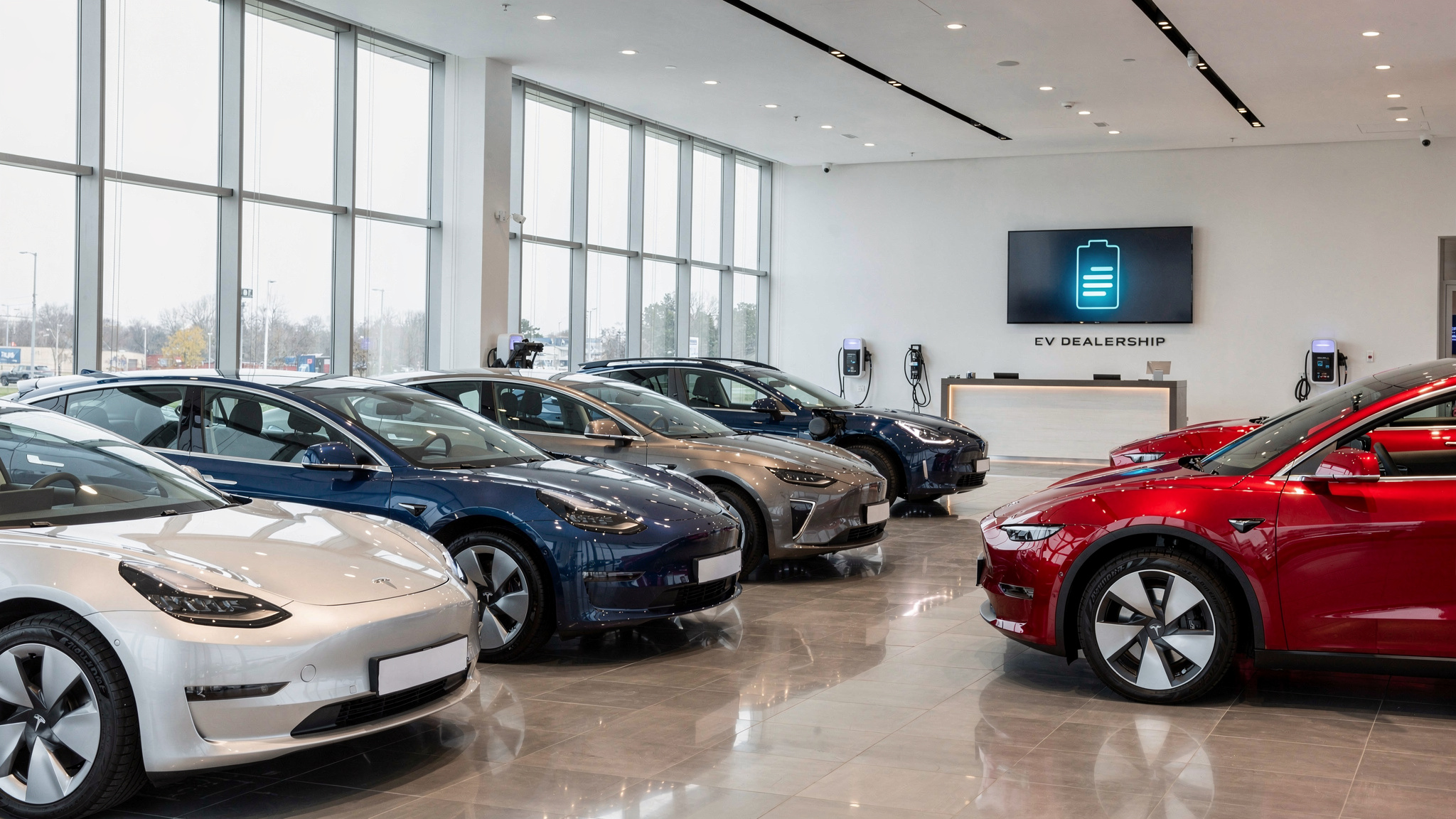 Die Vielfalt der E-Automodelle zeigt den Markt und die Auswahlmöglichkeiten für die Verbraucher.