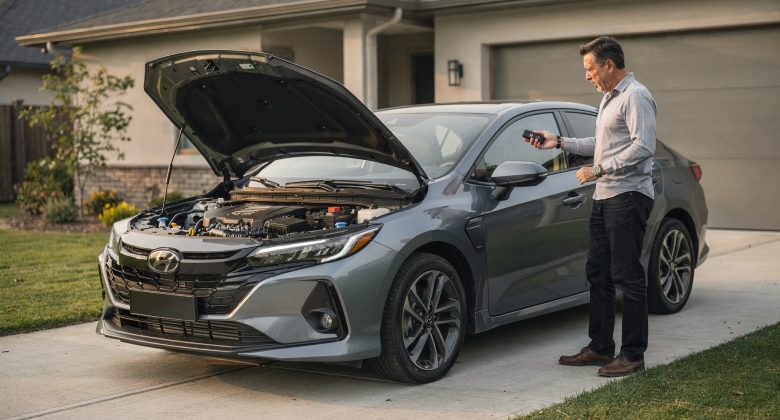 Visualisiert das typische Symptom: Batterie wirkt nach ein paar Tagen Standzeit plötzlich schwach.