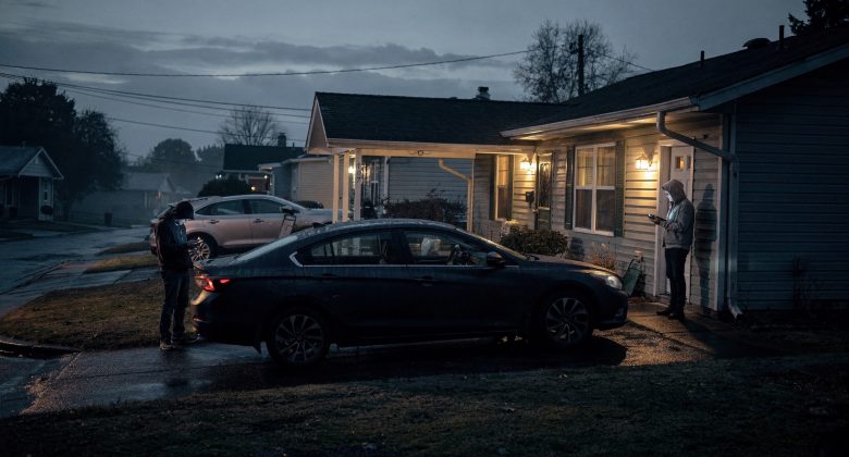 Erklärt das Prinzip der Funkverlängerung anschaulich (Person A am Auto, Person B nahe am Schlüssel), ohne technische Grafiken.