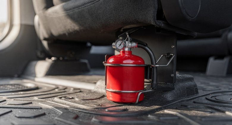 Passt zum Kauf- und Aufbewahrungsthema: Ein Löscher nützt nur, wenn er schnell erreichbar und sicher befestigt ist.