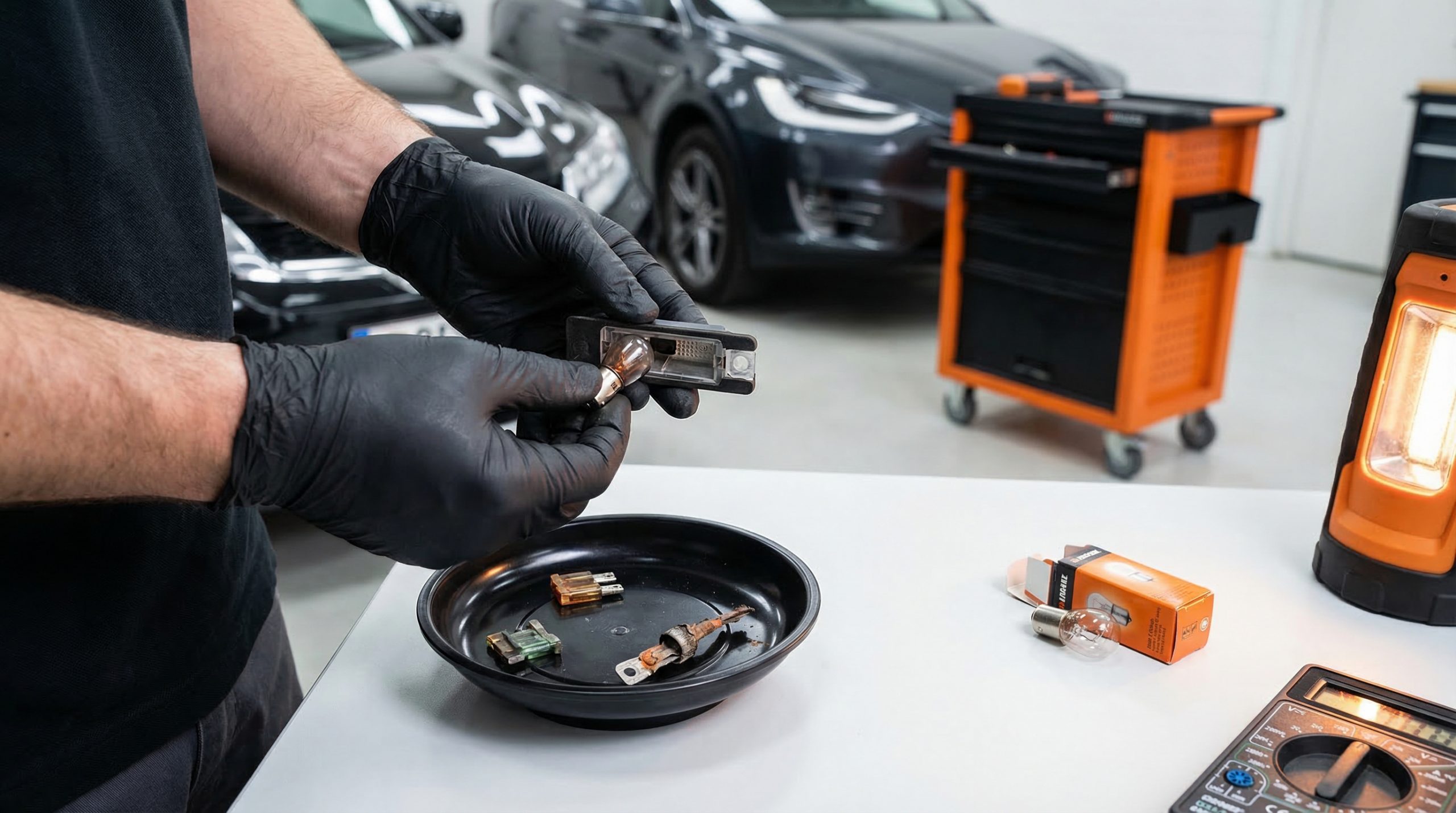 Wenn die Kennzeichenbeleuchtung am Auto defekt ist, liegt die Ursache h&auml;ufig an einer einfachen Kleinigkeit: Leuchtmittel&hellip;