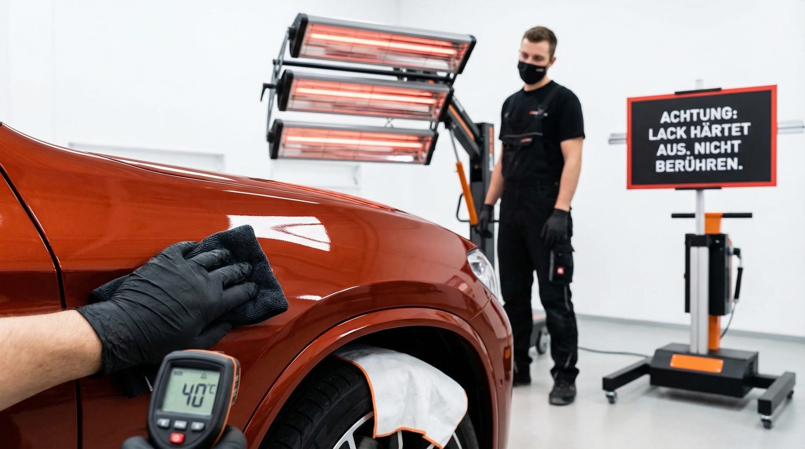 Der Lack glänzt, aber die Arbeit ist noch nicht vorbei. Frische Oberflächen wirken anfangs erstaunlich robust und sind es…